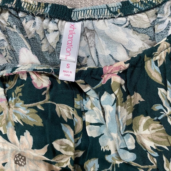 High low floral tank top - Picture 3 of 4